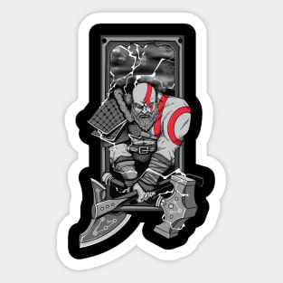 God Of War - Kratos Sticker